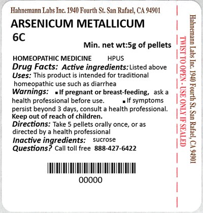 Arsenicum Metallicum 6C 5g.jpg Arsenicum Metallicum 6C 5g - Arsenicum Metallicum 6C 5g